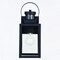 Vaxcel Medinah 1 Light Black Motion Sensor Dusk to Dawn Outdoor Wall Lantern Clear Glass T0602 - alternate 2